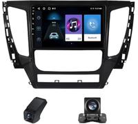 Autoradio stereo ZGYBDH 2 Din per Mi-tsubishi Montero Sport Shogun Sport Pajero Sport 3 2016-2018 Wireless Carplay e Android Auto/Radio touchscreen 1080P da 9 pollici con navigazione GPS BT AM RDS