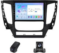 Autoradio stereo ZGYBDH 2 Din per Mi-tsubishi Montero Sport Shogun Sport Pajero Sport 3 2016-2018 Wireless Carplay e Android Auto/Radio touchscreen 1080P da 9 pollici con navigazione GPS BT AM RDS