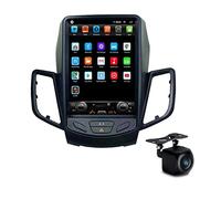 Autoradio Tesla Style Android 12 da 9,7" per Ford Fiesta 2009-2017, Navigazione GPS, Design Ultrasottile, Supporta SWC, WiFi, Bluetooth, USB, FM, Telecamera HD Inclusa