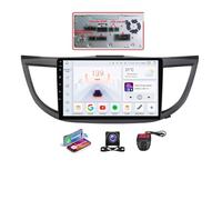 Autoradio touchscreen Android 13 da 10 pollici per Honda CRV 2011-2018, Bluetooth Multimedia, CarPlay, FM RDS, comandi al volante, sistema di navigazione