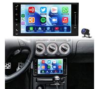Autoradio touchscreen da 7", Android 13, per Toyota MR2 Roadster 2000-2007 | 2 DIN per MR2 Roadster con Wireless CarPlay Android Auto Bluetooth WiFi 5G GPS Navigazione FM Radio SWC AHD Telecamera