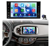 Autoradio touchscreen da 7" Android 13 per Toyota Yaris XP130 2011-2019 2G+ | 2 DIN per Yaris XP130 con Wireless CarPlay Android Auto Bluetooth WiFi 5G GPS Navigazione FM Radio SWC AHD Telecamera