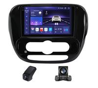 Autoradio touchscreen HD per Kia Soul 2 PS 2013-2019, Android 14, CarPlay wireless, Android Auto, navigazione GPS, Bluetooth, WiFi 4G LTE e 5G, sistema video multimediale