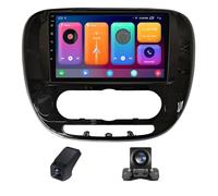 Autoradio touchscreen HD per Kia Soul 2 PS 2013-2019, sistema Android 14, CarPlay wireless e Android Auto, navigazione GPS, Bluetooth, WiFi 4G LTE e 5G, riproduzione video