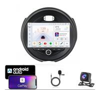 Autoradio ZCRKEJI Android 15 Double Din con touchscreen per Mi-ni 2014-2020 con Bluetooth,navigazione GPS,WiFi,radio FM,USB/SWC/Plug and Play,supporto Carplay e Android HM609 8 Core 4G+Wifi 6+128GB
