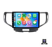 Autoradio ZCRKEJI Android 15 per Honda Accord 8 2008-2012/Acura TSX 2009-2014 con schermo touch da 9 pollici,lettore multimediale video con Bluetooth,navigazione GPS,Mirror Link,FM,WiFi,USB e telecam