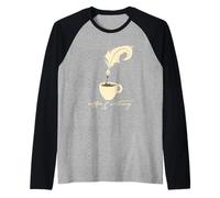 Autore I Libro Letteratura I caffè I Scrittore Maglia con Maniche Raglan