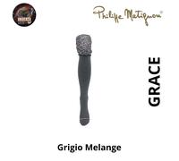 Autoreggente Fantasia Coprente Lana/Cotone con Balza, GRACE Philippe Matignon