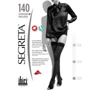 Autoreggenti riposanti 140 den punta aperta compressione graduata forte Segreta