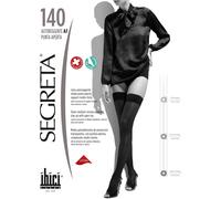 Autoreggenti riposanti 140 den punta aperta compressione graduata forte Segreta