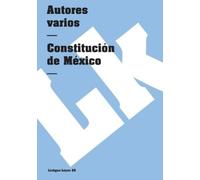 Autores Varios Constitución de México (Tascabile)