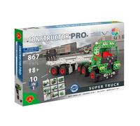 AUTORIMORCHIO in metallo CONSTRUCTOR PRO alexander SUPER TRUCK 10 IN 1 età 8+