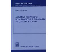 Autorità e indipendenza della commissione di garanzia nei conflitti sindacali