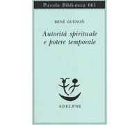Autorità spirituale e potere temporale