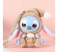 (Autorizzato) 1 Stitch: Non importa quanto tu sia stanco, devi ancora prendere un morso. Questa serie include peluche, buste sorpresa e giocattoli da collezione. Stitch sta tenendo una ciambella, un b