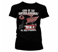 Autorizzato B.S.A Motocicletta King Of The Queens Highway Donna T-SHIRT S-XXL