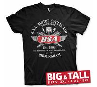 Autorizzato B.S.A.Motorcycles Sparks Scudo Big&tall 3XL,4XL,5XL T-Shirt