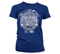 Autorizzato Back To The Future - Risparmia Il Orologio Torre Donna Maglia S-XXL