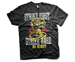 Autorizzato Cobra Kai - Strike Primo Rigido - No Mercy T-Shirt