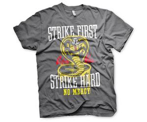 Autorizzato Cobra Kai - Strike Primo Rigido - No Mercy T-Shirt