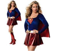Autorizzato Donna Supergirl Costume Superman Costume Donna Adulto Vestito
