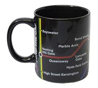 Autorizzato Ufficiale Tfl London Underground™ Tubo Mappa Mug-Black