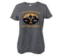 Autorizzato Yellowstone Dutton Ranch Montana Est. 1883 Donna T-SHIRT S-XXL Sizes