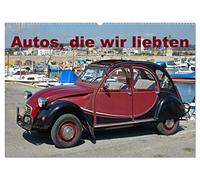 Autos, die wir liebten (Wandkalender 2026 DIN A2 quer), CALVENDO Monatskalender: Vintage Autos die wir aus unserer Jugend kennen