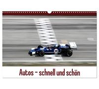 Autos - schnell und schön (Wandkalender 2026 DIN A3 quer), CALVENDO Monatskalender: Die Schönheit und Rasanz von (Renn-) Autos eingefangen in dynamischen Bildern und Details.