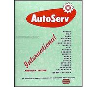 Autoserv Manuale Fiat 600 1100 Morris Minor Major Oxford Austin A35 A40 A90 A95