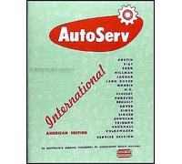 AutoServ Manuale Officina Austin Healey 100 4 6 3000 Sprite 1953-1960 TR2 TR3