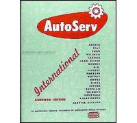 AutoServ Manuale Officina Ford Anglia Prefect Consul Zephyr 1955-1960