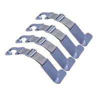 Autositz - Ganci di supporto per auto | Gancio di supporto per testa portatesta borsa | Supporto tasca regolabile in 4 parti, Organizzatore per sedile posteriore, Access