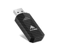 AutoSky Adattatore Wireless CarPlay 2023 Pro Slim Edition - Adattatore più Piccolo e più Veloce per Auto CarPlay Cablate di Fabbrica - con Cavi USB-A e USB-C