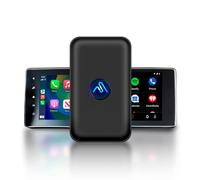 AutoSky Adattatore wireless CarPlay e Android Auto Nano Series - Collegamento diretto da smartphone a schermo - Adattatore wireless più piccolo - Cavo USB-A e USB-C