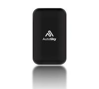 AutoSky Wireless CarPlay & Android Auto AI Box Lite Plus 2.0, Streaming Box con Netflix & YouTube, Adattatore multimediale Plug & Play per auto