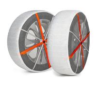AutoSock HP 695 | Calze da neve | Catena in tessuto per veicoli | Omologate Italia EN 16662-1 | Alternativa alle catene metalliche | Set di due catene tessili e guanti