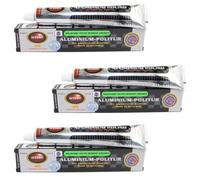Autosol 3 X 75 ML Alluminio Detergente Polish Pulizia Lucido Cura