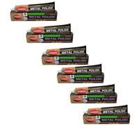 Autosol 6 X 75ml Nobile Cromo Lucido Metallo Polish Detergente per