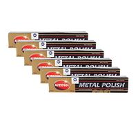 Autosol 6 X Metal Polish Acciaio Cromato Lucido Metallo lucidatura Cromo lucidatura 75 ML