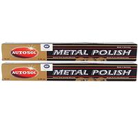 Autosol Metal Polish Chrome Shine Chrome Polish 75 ml Confezione da 2