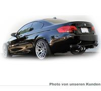 Autospoiler Adatto A per BMW E92 Coupe, Zaffiro Verniciato Nero, Duro ABS Aerod