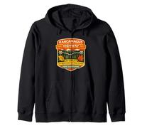 Autostrada Kancamagus New Hampshire Scenic Byway Felpa con Cappuccio