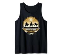 Autostrada Verso la Zona Mangia Divertente Natale Cristiano Canotta