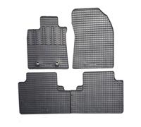 AUTO-STYLE Tappetini in Gomma Compatibile con Toyota Avensis Sedan/Kombi 2009-2015 (4 Pezzi + Sistema di Fissaggio)
