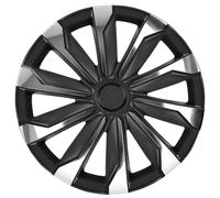 AutoStyle Copricerchi 16" pollici cromo/nero Copricerchi Auto PP 5486CB