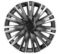 AutoStyle Copricerchi 16" pollici cromo/nero Copricerchi Auto PP 5566CB