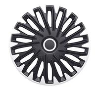 AutoStyle Copricerchi 16" pollici Serie/Kit nero/argento Copricerchi Auto PP 5436SB