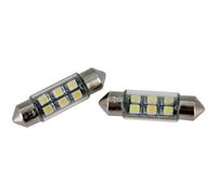 Autostyle EU0400B 6Q LED/SMD Festone, 37 x 10 mm, Bianco, Set di 2
