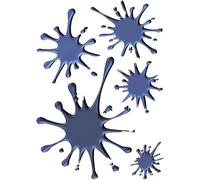 AutoStyle Foglio Adesivi (5-Pezzi) - Argento - 25x17,5cm